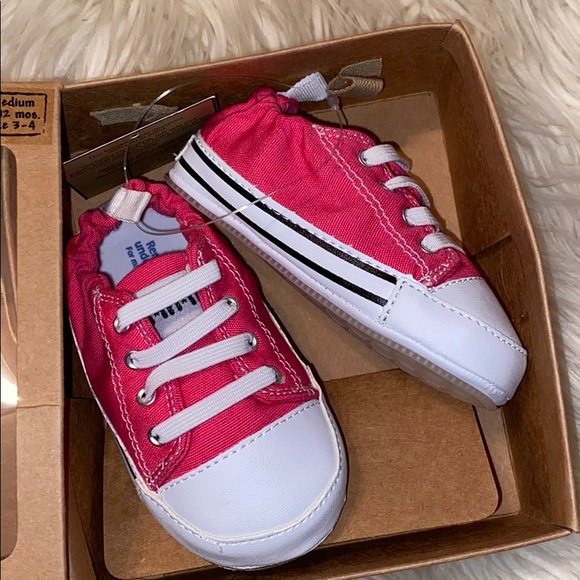 Pink Baby Slip Ons - Picture 3 of 3